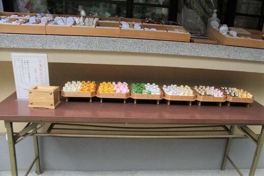 赤坂氷川神社の干支おみくじの写真