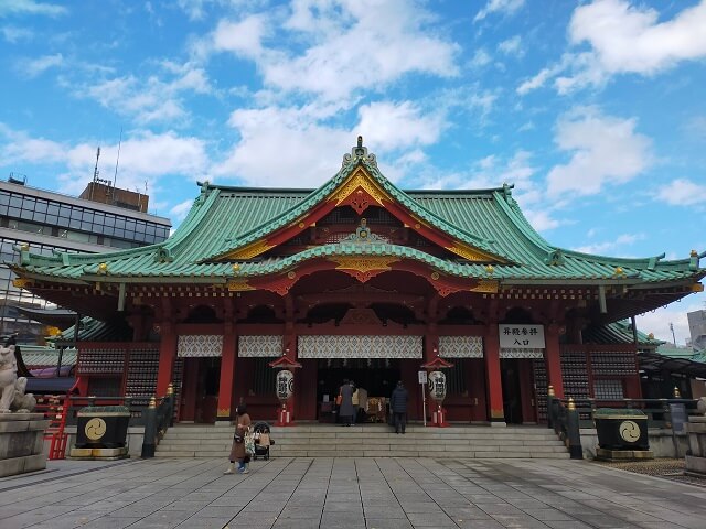 神田神社本殿の写真