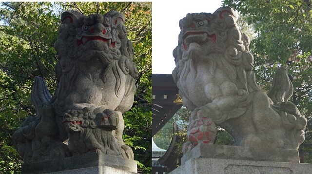 王子神社の狛犬