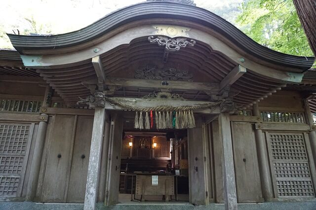 くしふる神社の拝殿