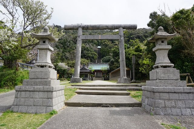 洲崎神社の大鳥居